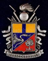 Olaszország ~1970-1980. "Nei secoli fidele" zománcozott fém rendőrségi jelvény eredeti tok...