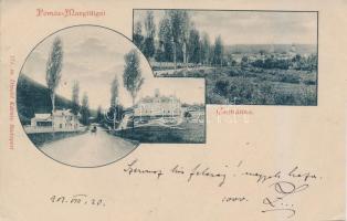 Pomáz, Margitliget, Csobánka, Ottokár hadi árvaház, kiadja Divald Károly (fa)