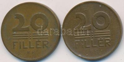 1946-1950. 20f tombak (2xklf) T:2-