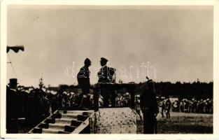 1933 Gödöllő, Jamboree, Horthy Miklós és Robert Baden-Powell