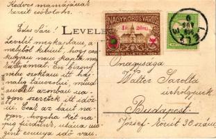 Tihany, A visszhang rontó Hevesy-villa; kiadó D.K.F. E. - 938