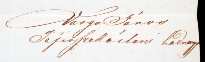 1859 1/2kr okmánybélyeg párban, fordított állású értékszámmal, valamint 15kr, 10kr, és 3 × 2kr okmán...