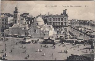 Algiers, Place du Gouvernement / goverment palace, tram
