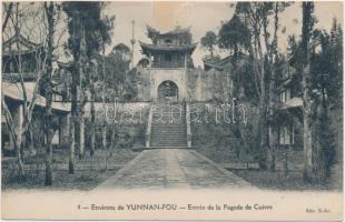 Kunming, Yunnan-Fu; Entry of the Cuivre pagoda