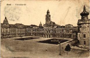 Arad, Városház tér / town hall square (fa)