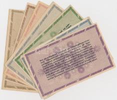 1946. 10db-os vegyes adópengő bankjegy tétel, közte több sorszám nélküli T:vegyes