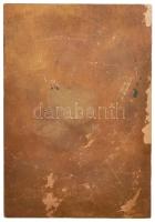 1958. "Birkózó Világbajnokság Budapest" zománcozott Br plakett (80x56mm) T:2