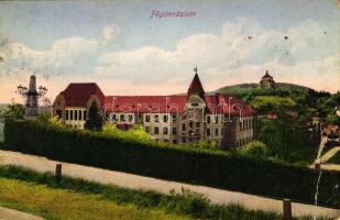 Selmecbánya, Főgimnázium, Leányvár / secondary school, castle (fa)