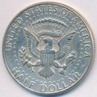 Amerikai Egyesült Államok 1964. 1/2$ Ag "Kennedy" T:2,2- 
USA 1964. 1/2 Dollar Ag "Ke...