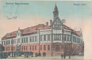 Bród, Száva-Bród; Magyar iskola / Hungarian school (Rb)