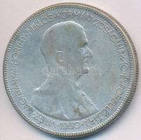 1930. 5P Ag "Horthy jobbra" T:3 Adamo P8