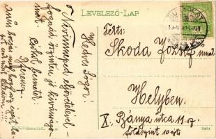 Vasvár, Főtér a szövetkezet áruházával