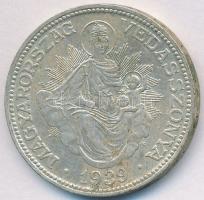 1939. 2P Ag "Madonna" T:2 Adamo P7