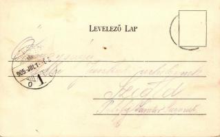 Horgos, Katolikus templom és zárda, Wolf Miksa üzlete; kiadja Wolf Miksa