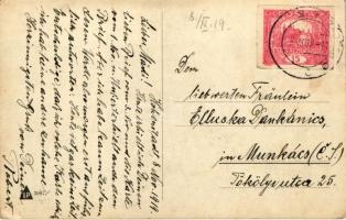 Látogatás a rabbinál / Besuch beim Rabbi, Judaica s: J. Kaufmann (EK)