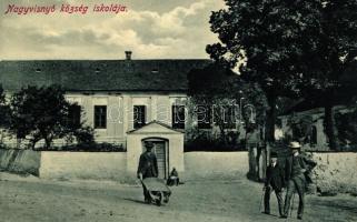 Nagyvisnyó, Iskola, taligás