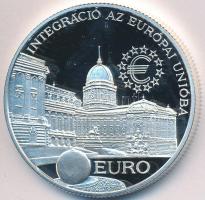 1997. 2000Ft Ag "Integráció az EU-ba-EURO I" tanúsítvánnyal T:PP
