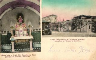 Fiume, Capuchin crypt, Lower church, main altar, interior (fl)