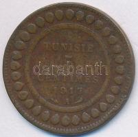 Tunézia 1917A 5c Br T:2- Tunisia 1917A 5 Centimes Br C:VF