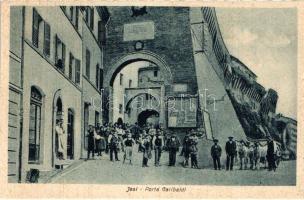 Iesi, Porta Garibaldi / gate (small tear)