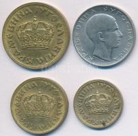 Jugoszlávia 1938. 50p Al-Br + 1D Al-Br + 2D Al-Br + 10D Ni T:1-,2
Yugoslavia 1938. 50 Para Al-Br + 1...