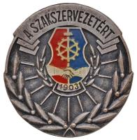 DN "A Szakszervezetért 1903" Vasas zománcozott fém jelvény (32mm) T:2,2-