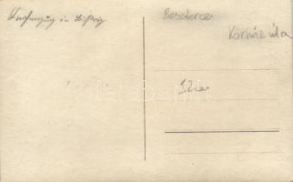 Beszterce, Kórház utca, ökrös szekér, Csákány Jakab üzlete / street, ox cart, shop, photo