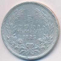 Bulgária 1885. 5L Ag T:3 több ph.
Bulgaria 1885. 5 Leva Ag C:F edge errors