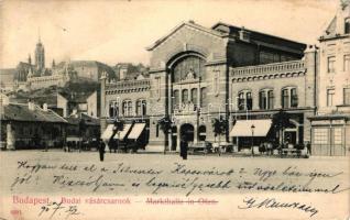 Budapest I. Budai Vásárcsarnok, Wirth Antal üzlete, kiadja Taussig A.