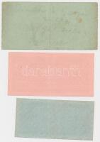 Német 3. Birodalom/Deutsche Wehrmacht (Német Véderő) 1942. 1Rpf + 5Rpf + 10Rpf T:III,III-
German Thi...