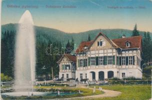 Dobsina, Vendéglő és szálloda a jégbarlangnál / hotel and restaurant by the ice cave (fl)