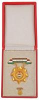 DN "Mezőgazdaság Kiváló Dolgozója" zománcozott, aranyozott fém kitüntetés eredeti tokban, ...