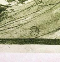 Henri de Toulouse-Lautrec (1864-1901): Marcelle Lender arcképe, cinkográfia, Henri Floury kiadása, P...