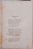 Petőfi Sándor összes költeményei egy kötetben.
Pest, 1847. Emich Gusztáv (Beimel ny.) 1t.+(6)+537+(7...