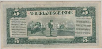 Holland Kelet-India 1943. 5G T:restaurált
Netherlands East Indies 1943. 5 Gulden C:restored