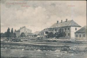 Tótpelsőc, Állami iskola, községház; Polgár I. kiadása / school, town hall