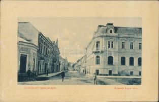 Zsolna, Kossuth Lajos utca, cukrászda / Kossuth street, confectionery shop