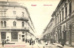 Szeged, Kelemen utca, Pajtits János üzlete, kiadja Grünwald Hermann