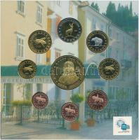 Szlovénia 2004. 1c,2c,5c,10c,20c,50c,1€,2€,5€ próbaveretek, szettben, ...