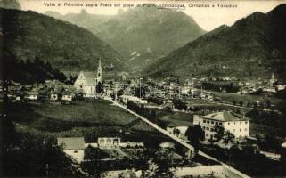 Primiero, Pieve, Fiera, Transacqua, Ormanico, Tonadico