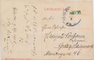 Laskafalu, Ceminac; Jézus szíve templom, plébánialak, katolikus népiskola / catholic church, parsona...