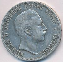 Német Államok / Poroszország 1902A 5M Ag "II. Vilmos" T:2- kis ütésnyom
German States / Pr...