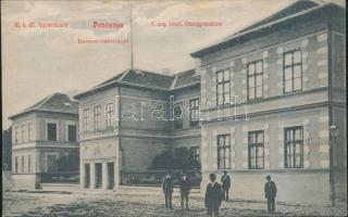 Pancsova, Főgimnázium; Miloszavljevics Vazul kiadása / grammar school