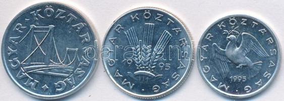 1994-1995. 10f Al + 20f Al + 50f Al T:1,1-