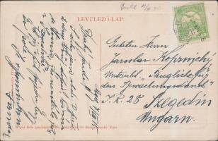 1911 Eger, Igazságügyi palota; Répás Béla kiadása