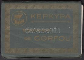 Corfu, Souvenir de Corfou Kepkypa leporellocard with 10 cards in case