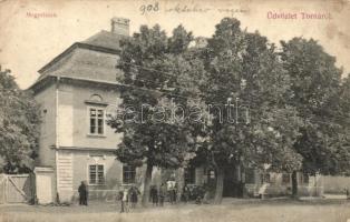 1908 Torna, Abaúj-Torna, Turnau, Turna nad Bodvou; megyeháza / county hall (EK)