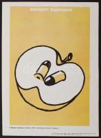 1983 8 db szovjet, Amerikaellenes és antimilitarista, díjazott plakát (1 db mexikói, spanyol nyelvű)...