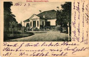 Bodola, Nemes kastély / castle villa (EM)