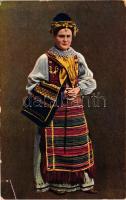 Folklore from Bosnia and Herzegovina, national costume (b)